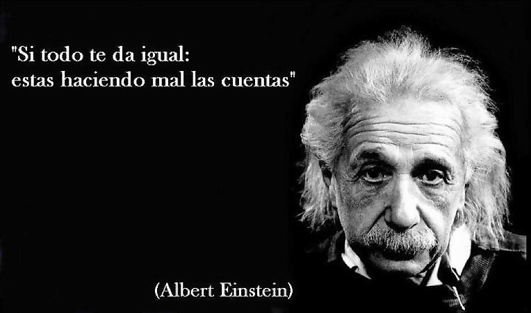 Frases de Alberto Einstein