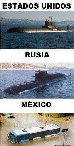 México una potencia como U.S.A. y Rusia