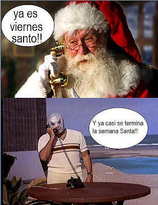 Hoy es viernes santo y se acaba la semana santa