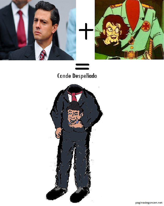 Políticos y villanos - Conde despeñado
