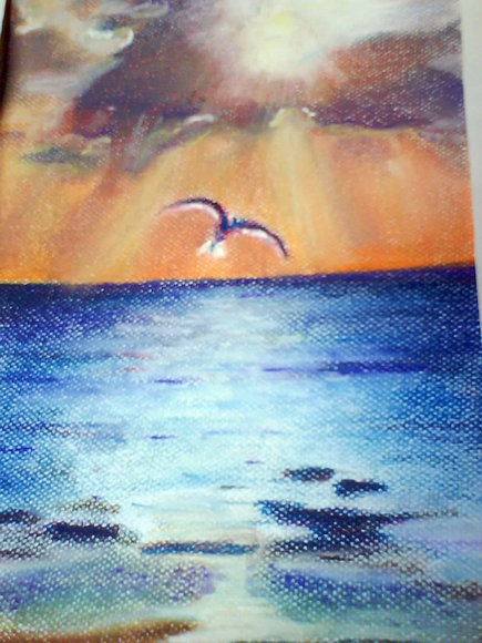 MARINA EN TIZA PASTEL