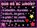 El Amor???