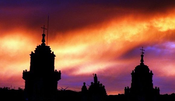 As torres da Catedral de Mondoñedo