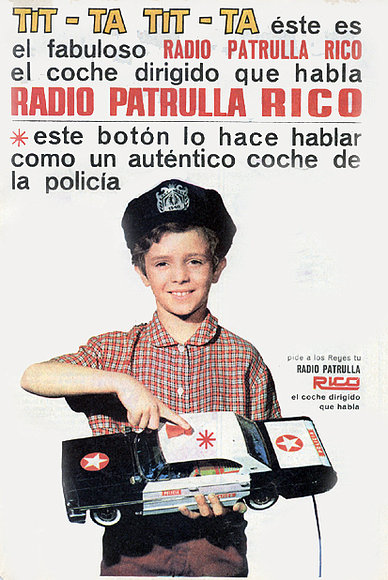 El coche policía de Rico