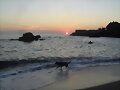 amanecer en la playa del camello