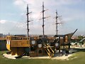 Barco pirata, para los peques.Cerro Santa Catalina