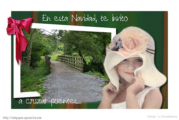 En esta Navidad....cruza puentes!
