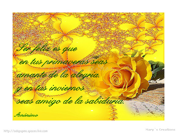 Ser feliz es....