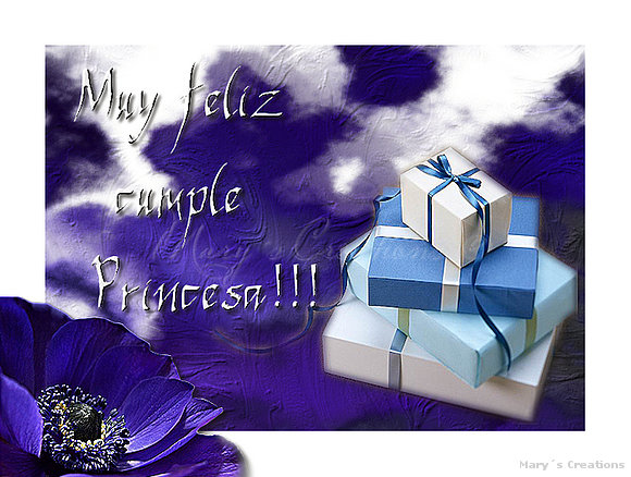 MUY FELIZ CUMPLE PRINCESA!!!!