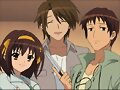 Haruhi, Itsuki y Kyon