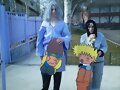 Kiba y Kimimaro con Raruto!!!