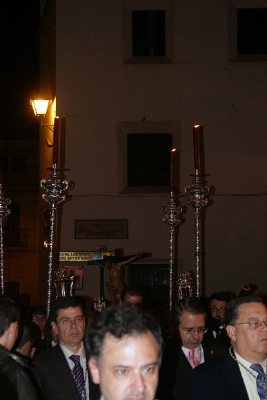 en corral del conde hubo un vía crucis