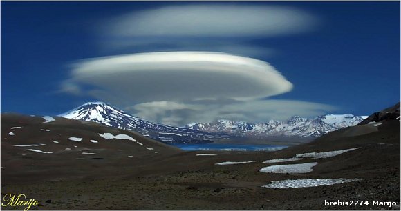 Nieve y nubes y naturaleza