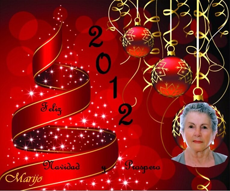 Feliz 2012 con todo mi carino