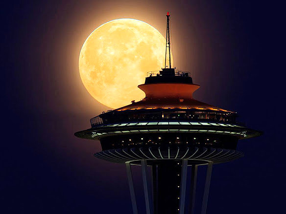 me encanta ver la luna