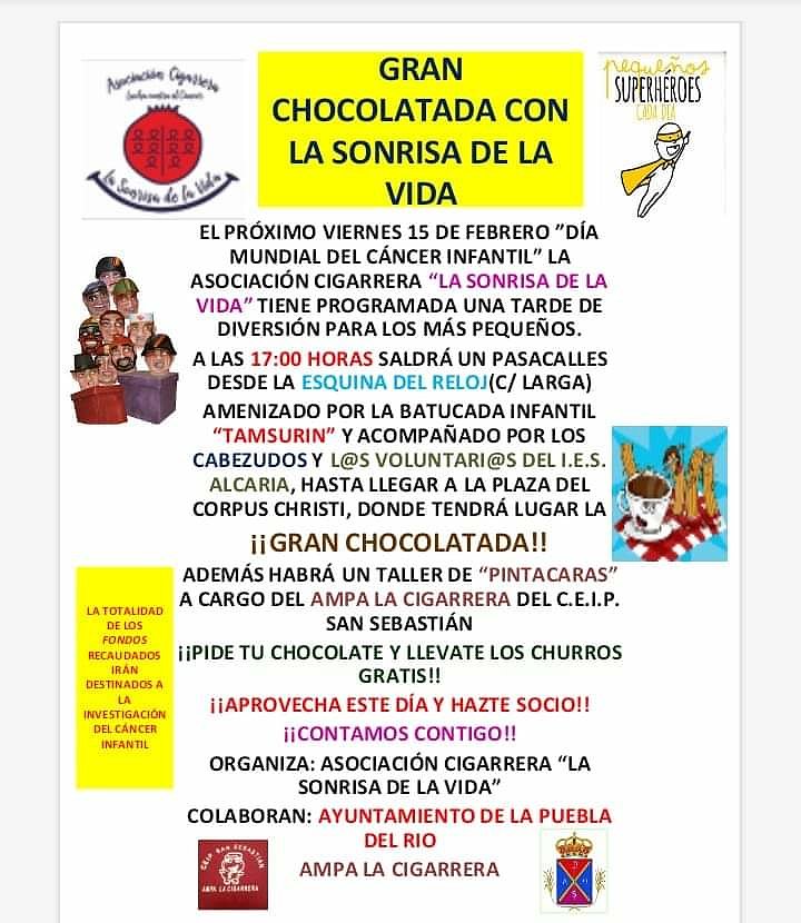 Chocolatada en La Puebla del Río