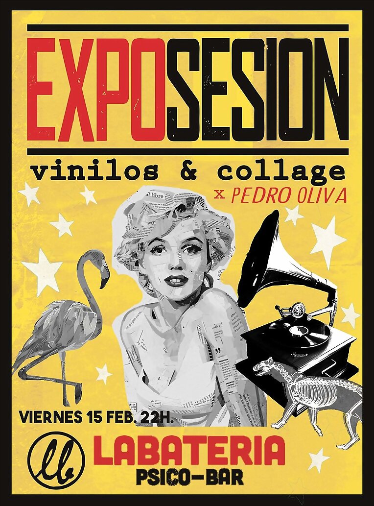 Exposesion Vinilos & Collage