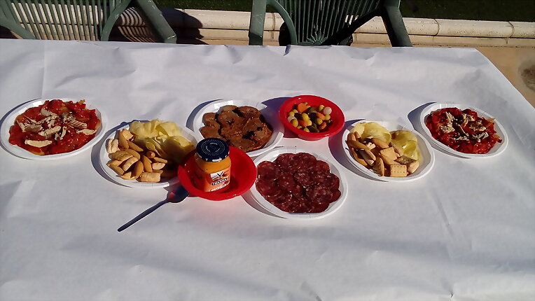Barbacoa en casa de Sonia