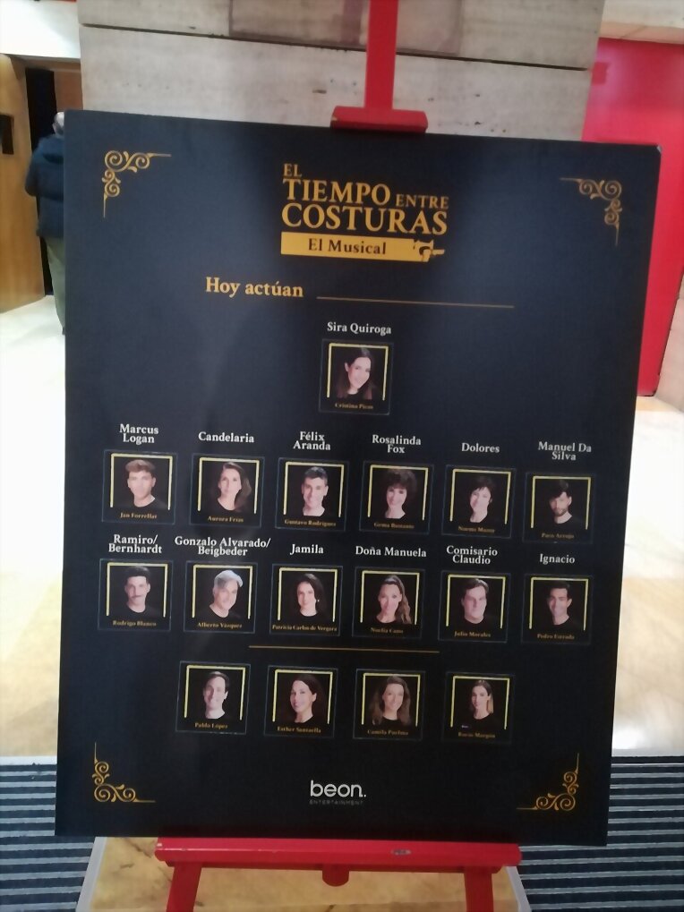 Musical "El tiempo entre costuras" III