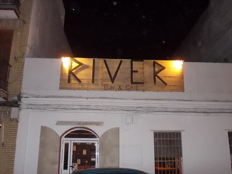 Primera cena en el River