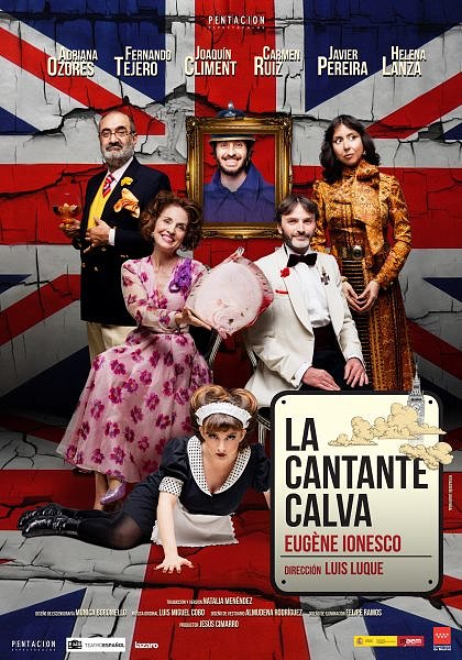 La cantante calva