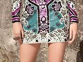 Sandalias tacon en pedreria en doble H