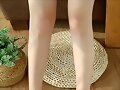 Sandalias planas en X, en blanco