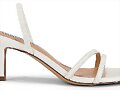 Sandalias tacon en &gt;I en blanco