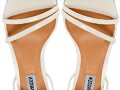 Sandalias tacon en &gt;I en blanco