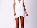 Sandalias tacon 2 tiras en beige