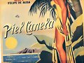 Sandalias tacon noche retro en blanco