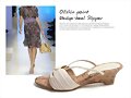 Sandalias cu&ntilde;a tira sujeci&oacute;n en beige (lateral)