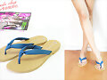 Sandalias playeras en azul