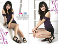 Sandalias planas en negro, tal&oacute;n cubierto