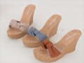 Sandalias cu&ntilde;a anudadas, en 3 colores