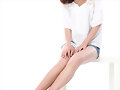 Sandalias plataforma en blanco (frontal)