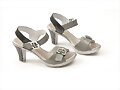 Sandalias tac&oacute;n AppleNana, en gris (lateral)