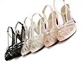 Sandalias cl&aacute;sicas tac&oacute;n en 3 colores