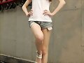 Sandalias plataforma con hebilla, en blanco (front