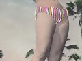 Sandalias retro tac&oacute;n en X