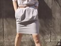 Sandalias en X, en beige