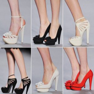 Sandalias tacón diversos modelos