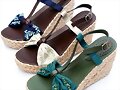Sandalias cu&ntilde;a, motivos fantas&iacute;a, varios colores