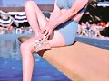Sandalias retro cu&ntilde;a-tac&oacute;n