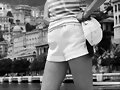 Sandalias cincuenteras 1 tira en blanco