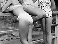 Sandalias sesenteras ba&ntilde;o tac&oacute;n, varios modelos