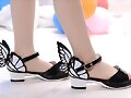 Sandalias mariposa en negro