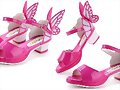 Sandalioas mariposa en rosa