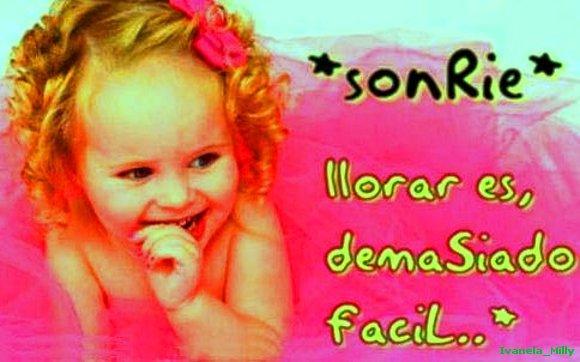 ¡Sonrie!