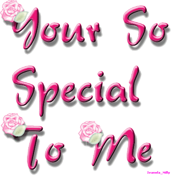 Eres Especial Para Mi....